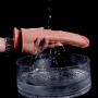 Xise Hyper Realistic 10.7" Dildo Dual Density Liquid Silicone Bendable Penis, Sex Toy Premium Cock for Female Masturbation with Strong Suction Cup Base (Flesh 10.7 inch)