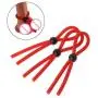 Dayloveme 3pcs Adjustable Co Ckring Set for Sex for Men, One Ring Loops Red Dayloveme 3pcs Adjustable Co Ckring Set for Sex for Men, One Ring Loops Red