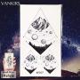 12 Pieces/Lot COKTAK Fake Waterproof Temporary Star Tattoo Stickers Astronaut Illustration Men Body Arm Art Women Black Tatoos Planets Geometric Universe Mountain Kids Tattoos Black Paste 10x6CM 12 Pieces/Lot COKTAK Fake Waterproof Temporary Star Tattoo Stickers Astronaut Illustration Men Body Arm Art Women Black Tatoos Planets Geometric Universe Mountain Kids Tattoos Black Paste 10x6CM