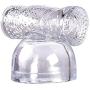 Massage Attachment Massager Attachments for Men (Clear-A)