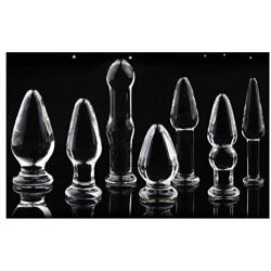 Nearbaby Crystal Glass Anal Plug Adult Toys Sex Toys for Women/man
