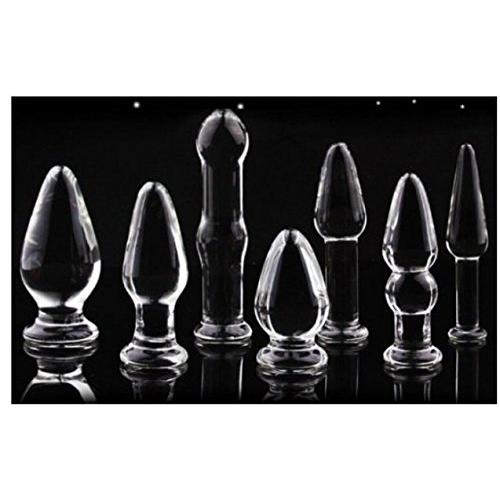 Nearbaby Crystal Glass Anal Plug Adult Toys Sex Toys for Women/man