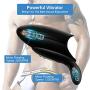 Male Masturbator Cup Penis Training Vibrator - Adorime Sexual Endurance Prolonging & Testicles Double Stimulator with 10 Modes, Stamina Training Tool Glans Trainer Adult Sex Toys for Man