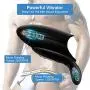 Male Masturbator Cup Penis Training Vibrator - Adorime Sexual Endurance Prolonging & Testicles Double Stimulator with 10 Modes, Stamina Training Tool Glans Trainer Adult Sex Toys for Man
