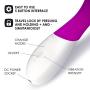 LELO Mona Wave Best Internal G-Spot Massage Vibrator, 10 Vibration Modes, Deep Rose