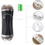 USB Rechargeable Oral Sleeve Stroker Automatical Piston Telescopic Rotation Handsfree Modes Speeds Men S(exy for Men sex Toy Adullt Six Toys for Men - Sexy Underwear for Male