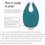 Pixie - Clitoris Vibrator - Magical Sex Toy with 10 Powerful Settings for Women and Couples, Waterproof Body Safe Silicone, Rechargeable, Quiet, by Sweet Vibrations (Jade)