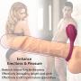 Cock Ring Vibrator Silicone Penis Ring Premium Stretchy Longer Harder Stronger Erection Sex Toy with 10 Vibration Modes Adult Toy for Male Couples