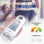 Male Masturbator, Fovel Hands-Free Sex Toy for Men Automatic Masturbation Cup with Vibrator, 10 Intensities & 2 Modes, 3D Realistic Vagina Powerful Thrusting Stroke Likelife Pussy Adult Rechargeable Male Masturbator, Fovel Hands-Free Sex Toy for Men Automatic Masturbation Cup with Vibrator, 10 Intensities & 2 Modes, 3D Realistic Vagina Powerful Thrusting Stroke Likelife Pussy Adult Rechargeable