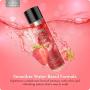 Personal Lubricant 8 oz Water Based Strawberry-Flavored Lube for Women, Men and Couples