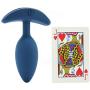 Renegade Heavy Weight Anal Butt Plug Medium - Blue