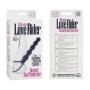 California Exotic Novelties Silicone Love Rider Beaded Dual Penetrator, Black, 0.12 Pound