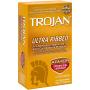 Trojan Stimulations Ultra Ribbed Spermicidal Condoms, 12ct