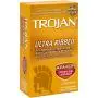 Trojan Stimulations Ultra Ribbed Spermicidal Condoms, 12ct