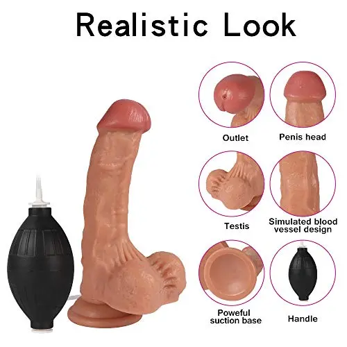 7 inch Body Relax Massager Liquid Squirting Wand Massage Toy 7 inch Body Relax Massager Liquid Squirting Wand Massage Toy