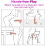 iMiMi Realistic Ultra Soft Dildo for Beginner, Waterproof Penis with Hands-Free Flared Suction Cup for Anal Play, Vaginal G-Spot and Masturbation 8.3 Inch（Flesh）