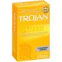 TROJAN Intense Ribbed Condoms, 12 Count