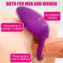 Easy to Clean Waterproof Rechargeable Massager Vibrating Wand Massager Stimulator Massaging Toys Relaxation Toys Rechargeable Multiple Speed and Patterns for Men Couples