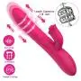 Telescopic Rabbit Vibrator Vagina Stimulator Vibration Massager, 10 Modes Skinfriendly Silicone Clitoris Massager, Treediride Rotating Vibrator USB Rechargeable G-spot Dildo Vibrator Adult Sex Toys Telescopic Rabbit Vibrator Vagina Stimulator Vibration Massager, 10 Modes Skinfriendly Silicone Clitoris Massager, Treediride Rotating Vibrator USB Rechargeable G-spot Dildo Vibrator Adult Sex Toys