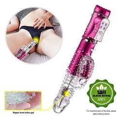 Vibrating Wand Massager Wireless Handheld Personal Body Therapeutic Massager 12 Modes Cordless Electric Wand Massager Magic Waterproof Portable