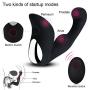 Vibrating Prostate Massager with Wireless Remote - Anal Sex Toy Male Vibrator Butt Plug 9 Vibration Modes – Waterproof Silicone, USB Fast Charge, Prostate Health