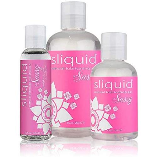 Sliquid Naturals Sassy Lubricating Gel, 8.5 Ounce