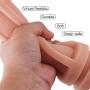 CyberSkin H2O Vulcan Shower Stroker Realistic Ass Male Masturbator Cup Sex Toy, 0.1 Pound