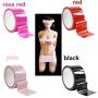 AKStore Fetish SM Adult Toy Sex Restraint Bondage Tape Static Electrostatic Tape(Black)