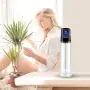 Automatic Penis Enlargement Pump with 4 Suction Intensities for Stronger Bigger Erection,Treediride 2.0 Upgrade LCD Penis Vacuum Pump Rechargeable Erections Enhance Device