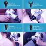 Massage Gun, Powerful Cordless Handheld Deep Tissue Muscle Massager,20-Speed Touch Screen Adjustment