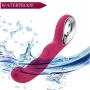 G Spot Vibrator,Female Vibrators Dildo Vagina Clitoris Stimulator Powerful Motor Waterproof with 10 Vibration Patterns Adult Sex Toys for Women Couple (Pink)
