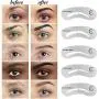 Aesthetica 5-Piece Brow Stencils - Easy to Use, Reusable Eyebrow Shaping & Defining Stencils - Instructions Included Aesthetica 5-Piece Brow Stencils - Easy to Use, Reusable Eyebrow Shaping & Defining Stencils - Instructions Included
