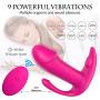 Butterfly G-Spot Vibrator Waterproof Dildo Adult Sex Toy Masturbation, Wearable USB Rechargeable Vibrating Massager Safe Silicone Clitoris Stimulator, Vagina Massager for Women, Couples