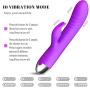 Rabbit Vibrator Waterproof G Spot Vibrator for Clitoris Stimulation Treediride Massager Wand Dildo Vagina Stimulator with 10 Vibration Modes Adult Sex Toys USB Rechargeable Quiet Dual Motor for Women