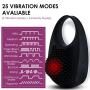 ZEMALIA Cock Penis Rings Adult Sex Toys for Male or Couples Waterproof Rechargeable Toy Vibrators Masturbation