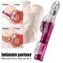 Vibrating Wand Massager Wireless Handheld Personal Body Therapeutic Massager 12 Modes Cordless Electric Wand Massager Magic Waterproof Portable
