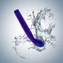 Sleek Multi Speed Curved Tip Vibrator - G Spot Stimulator - Waterproof - Sex Toy for Women - Sex Toy for Couples (Purple)