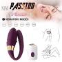 Wearable remote control G-spot sti-mulat-ion toy U-shaped silicone waterproof massage adult female couple relax