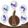 Sexpoy Wonderful Gold Women Masaging 8.5 Inch Harness Realistic Pen-ǐs for Female Mas-turbation Soft Wand Battery 2 AA (Not Include) 8.5" 100% Secret Packing