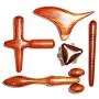 Set 5 Pcs. Reflexology Thai Massage Wooden Stick Hand & Foot Massage Tool Massager Red Wood Set 5 Pcs. Reflexology Thai Massage Wooden Stick Hand & Foot Massage Tool Massager Red Wood