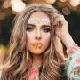 Noctilucent Face Gems Luminous Temporary Tattoo Stickers Acrylic Crystal Glitter Stickers Waterproof Face Jewels Rainbow Tears Rhinestone for Party, Rave Festival, Dress-up of ZLXIN(8 Pcs A Set)