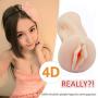 Keliay 4D Male Masturbators Realistic Vagina Pussy Masturbation Sex Toy for Men