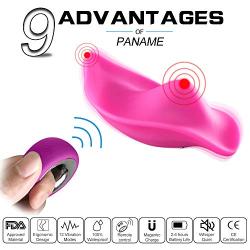 Wearable Panty Vibrator with Wireless Remote Control Panties Vibrating Eggs-Pelepas 12 Vibration Patterns Medical Silicone Waterproof Invisible Clitoral Stimulator Sex Toys for Women Couples (Pink)