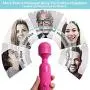 ❤Personal Wand Massager Cordless- DIBOTA Powerful Handheld Rechargeable Stress Relief Massage Stick, Therapeutic Massage for Foot Back Neck Full Body - Upgraded 20x Multi-Speeds (Red) ❤Personal Wand Massager Cordless- DIBOTA Powerful Handheld Rechargeable Stress Relief Massage Stick, Therapeutic Massage for Foot Back Neck Full Body - Upgraded 20x Multi-Speeds (Red)