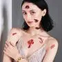 Halloween Zombie Scars Tattoos with Fake Scar Bloody Costume Makeup Halloween Decoration Terror Wound Scary Blood Injury Sticker (30 Sheets) Halloween Zombie Scars Tattoos with Fake Scar Bloody Costume Makeup Halloween Decoration Terror Wound Scary Blood Injury Sticker (30 Sheets)