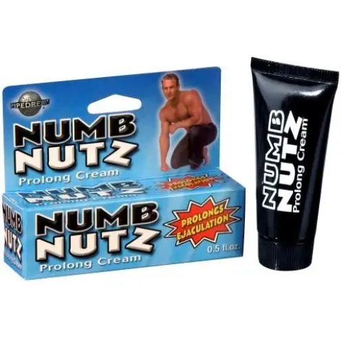Pipedream Numb Nutz Prolong Cream, 0.5-Ounce