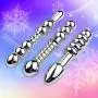 Koungyun Stainless Steel Amal Plug Vibe Waterproof Health Six-Toys for Men Women Koungyun Stainless Steel Amal Plug Vibe Waterproof Health Six-Toys for Men Women