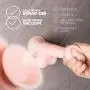 Realistic Dildo LEO4U. Best Penis Sex Toy with Vacuum-Cup & Inner Lubricant. Unique Flexible Skin- Hands Free Exclusive Penis Design(pic.2) FDA & CE. Enhance Your Satisfaction Now!