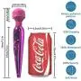 Full Body Massage Relaxation Pink Vibrators USB Recharging Handheld Electric Massagers for Neck Back Leg Foot (Pink)