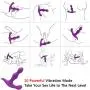Prostate Massager, Anal Plug Sexual Vibrator with 2 Powerful Motors Multi Stimulation Modes for Men P-spot Anus and Womens’ Clitoris G-spot, Purple Prostate Massager, Anal Plug Sexual Vibrator with 2 Powerful Motors Multi Stimulation Modes for Men P-spot Anus and Womens’ Clitoris G-spot, Purple